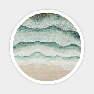 Stormy Sea Waves Magnet